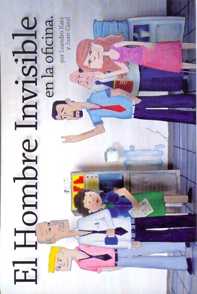 Hombre Invisible En La Oficina El