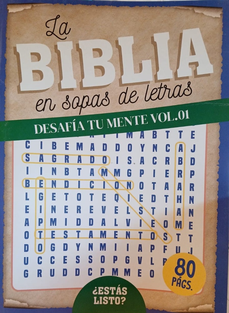 La Biblia en Sopas de Letras Vol 1
