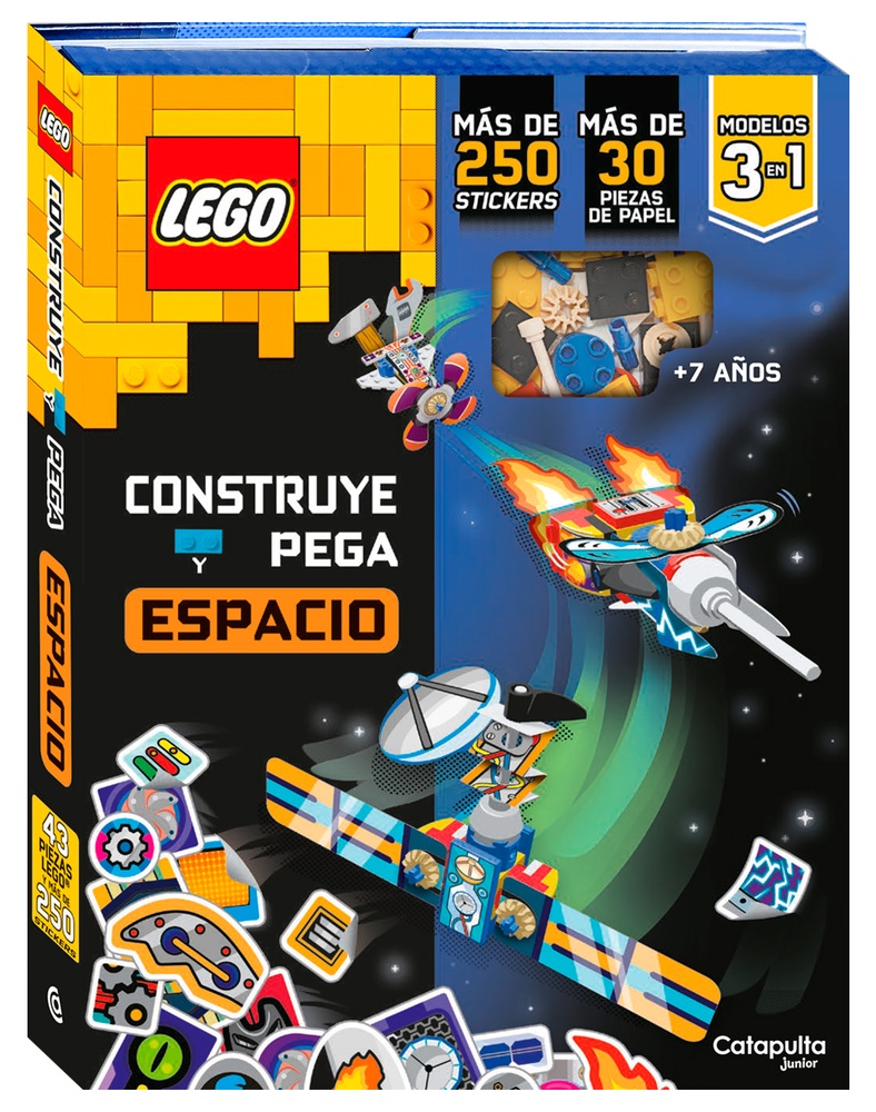 Lego construye y pega: El espacio