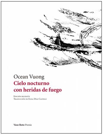 Cielo nocturno con heridas de fuego