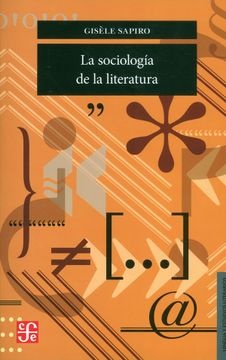 La Sociologia de la literatura