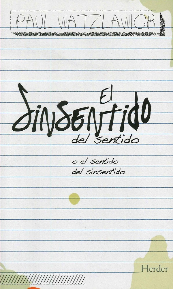 sinsentido del sentido