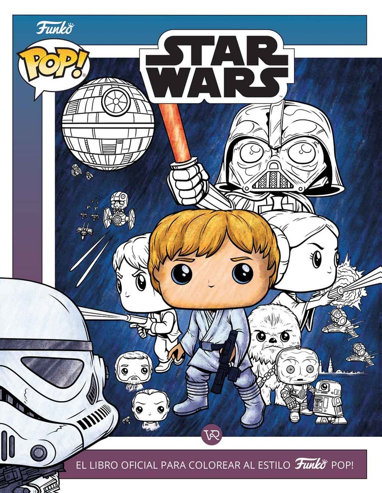 Star Wars - el libro oficial para colorear al estilo funko! pop