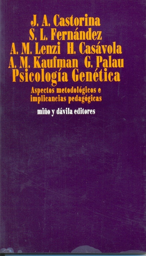 Psicología genética *