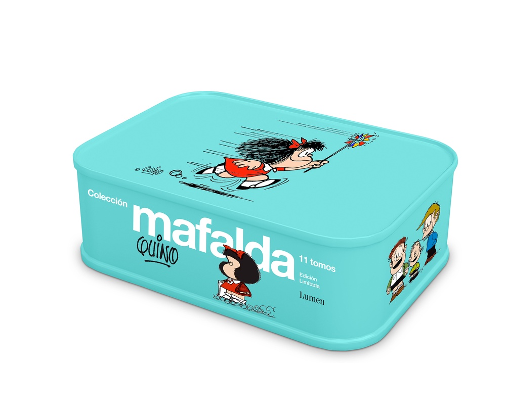 Coleccion mafalda. 11 tomos en una lata