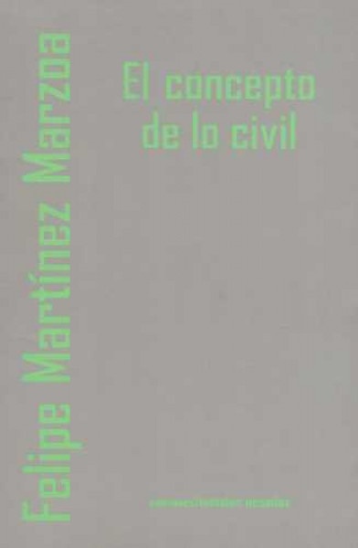 El Concepto de lo civil