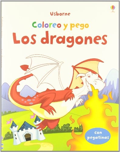 Coloreo y pego los dragones