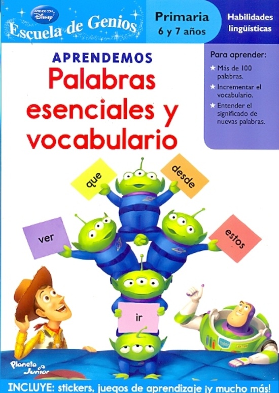 Aprendemos palabras esenciales y vocabulario