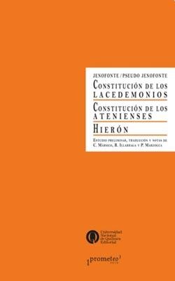 Constitucion de los Lacedemonios - Constitucion de los Atenienses - Hieron