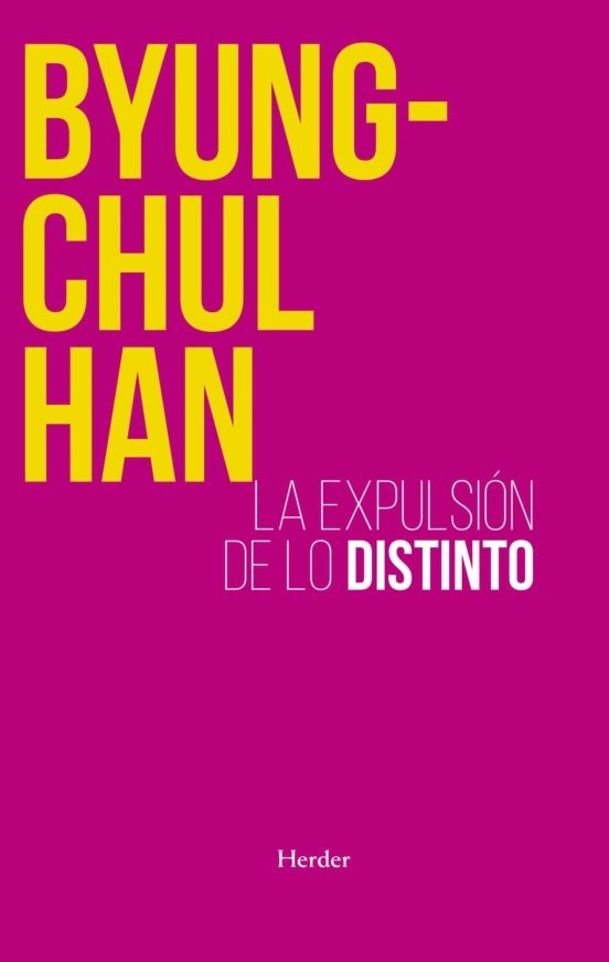 Expulsion de lo distinto