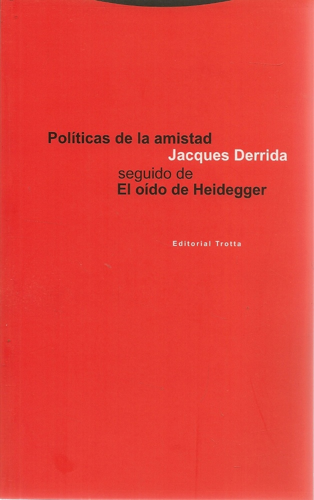 Politicas de la amistad