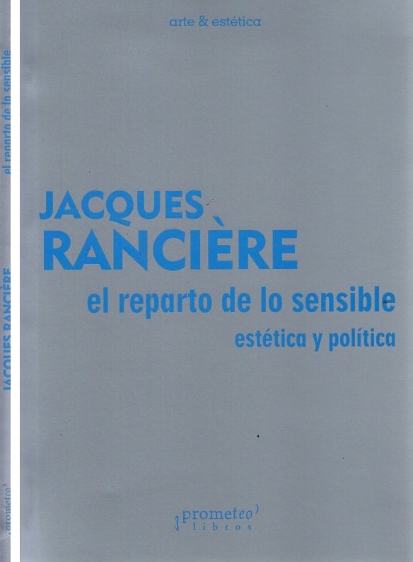 el Reparto de lo sensible