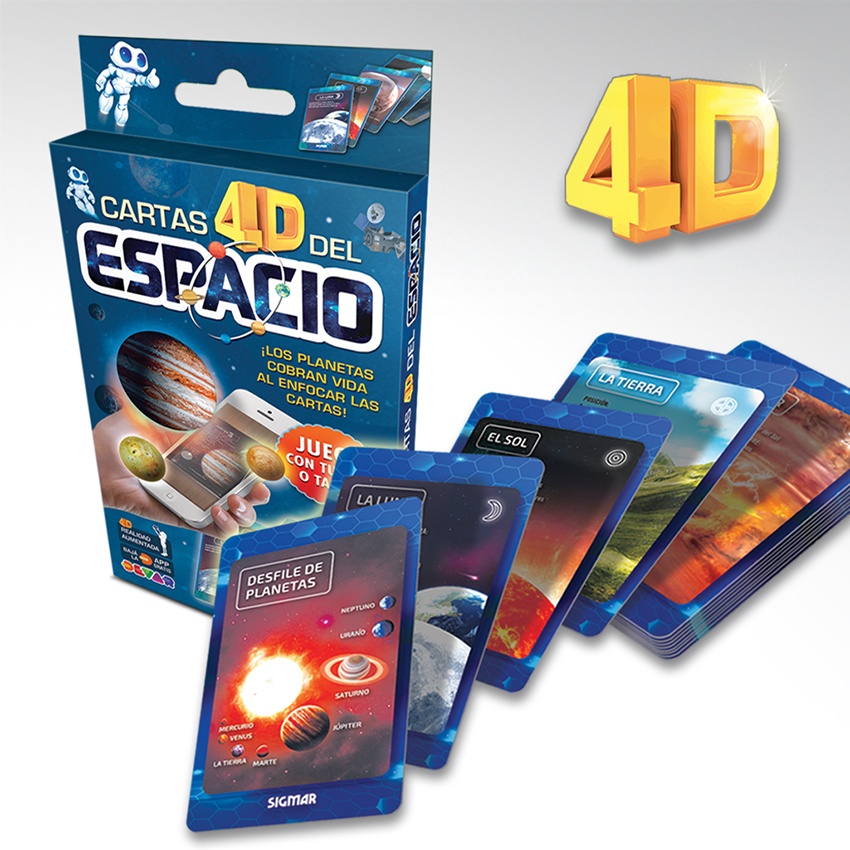 Cartas 4d espacio