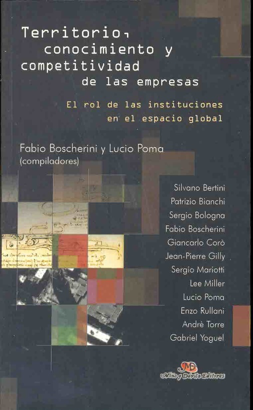 Territorio, conocimiento y competitividad...*