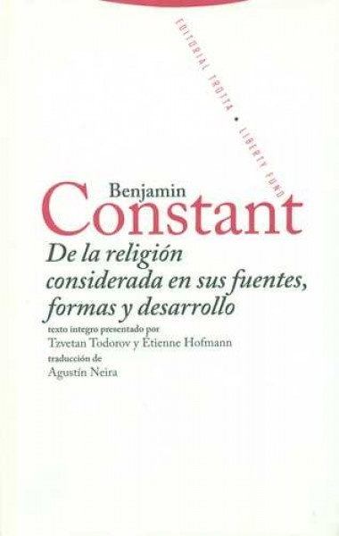 De la religion considerada en sus fuentes, formas y desarrollo