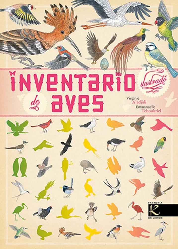 Inventario ilustrado de aves