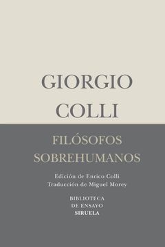 Filosofos sobrehumanos