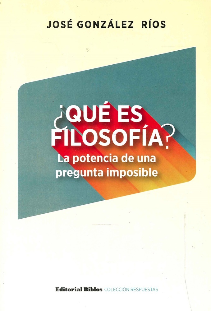 ¿Qué es filosofía?