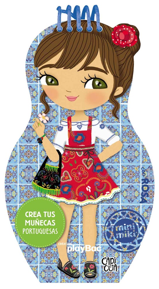 Crea tus muñecas portuguesas - Rosa