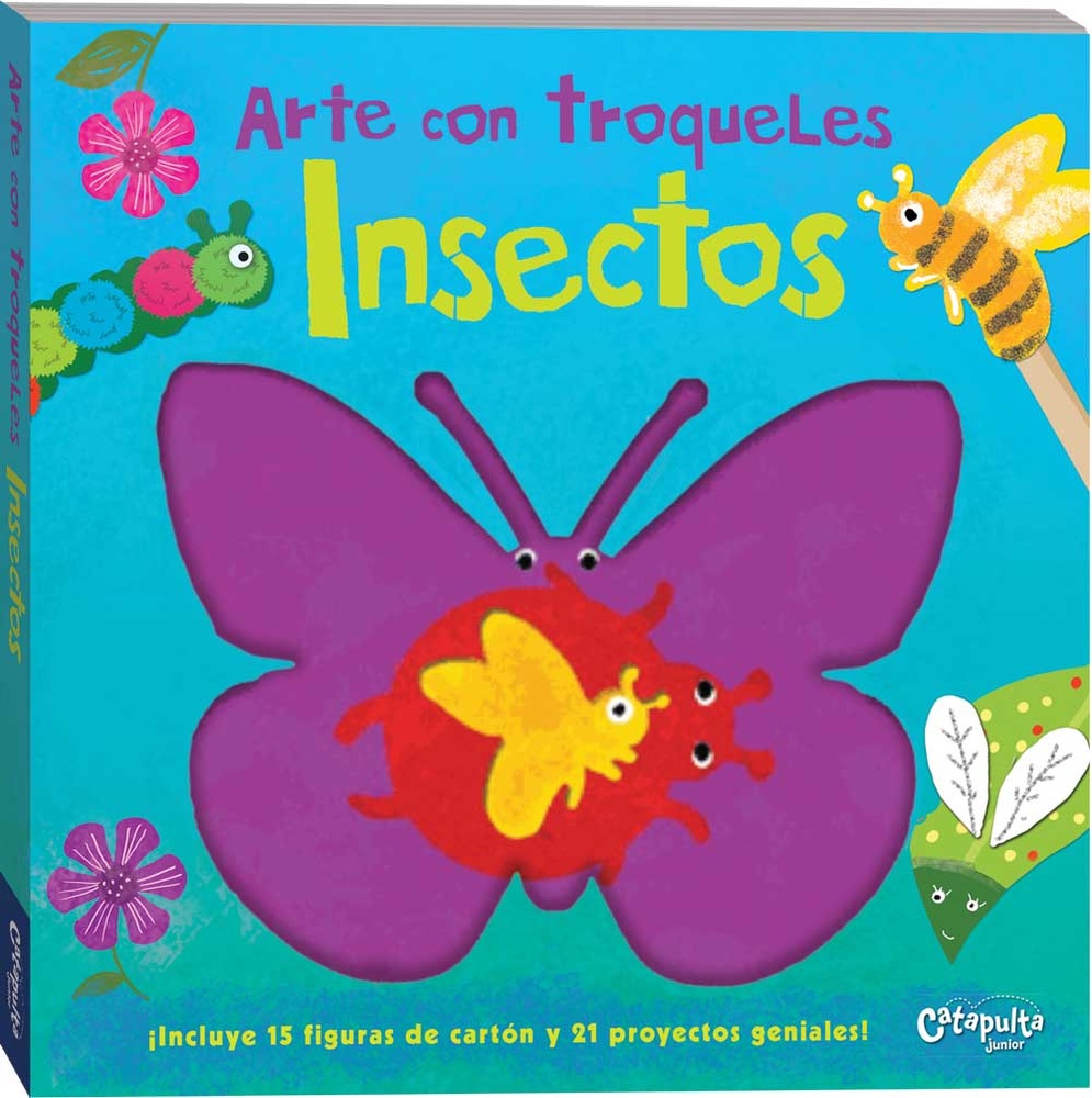 Arte con troqueles: Insectos