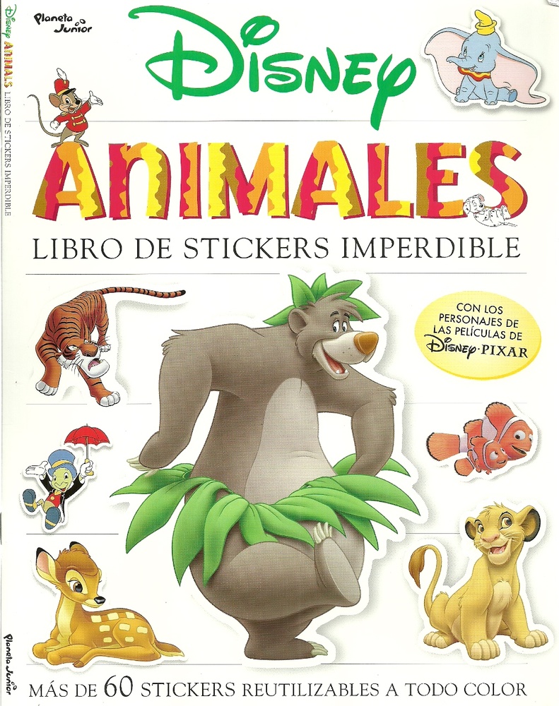 Animales. Libros de stickers