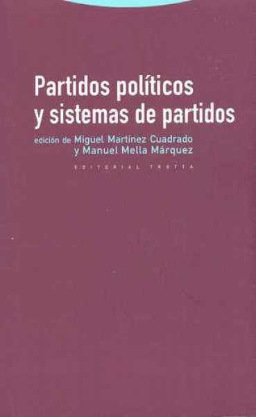 Partidos políticos y sistemas de partidos