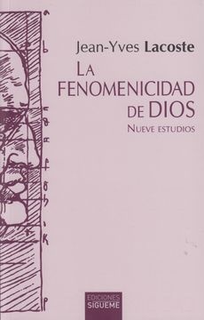 La Fenomenicidad de dios