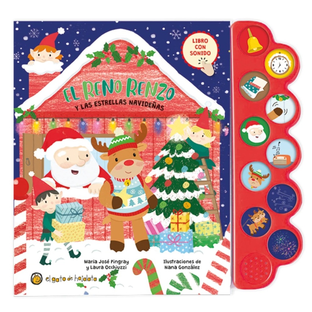 El reno renzo y las estrellas navideñas