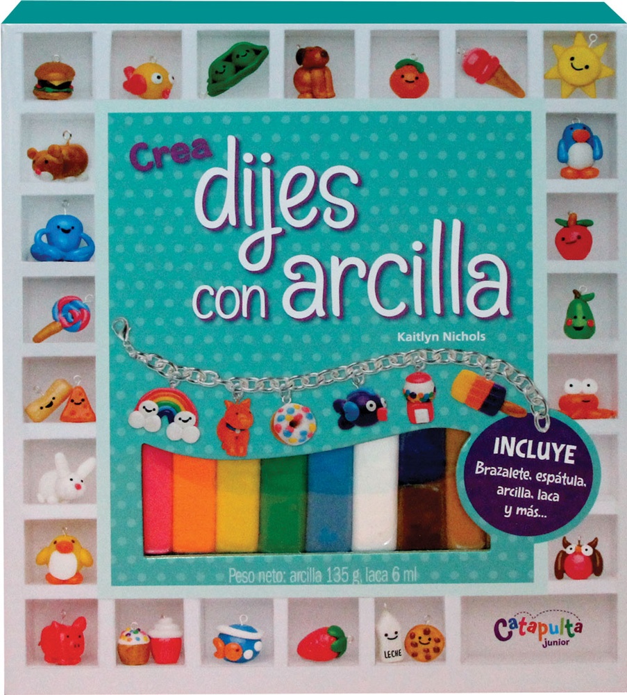 Crea dijes con arcilla