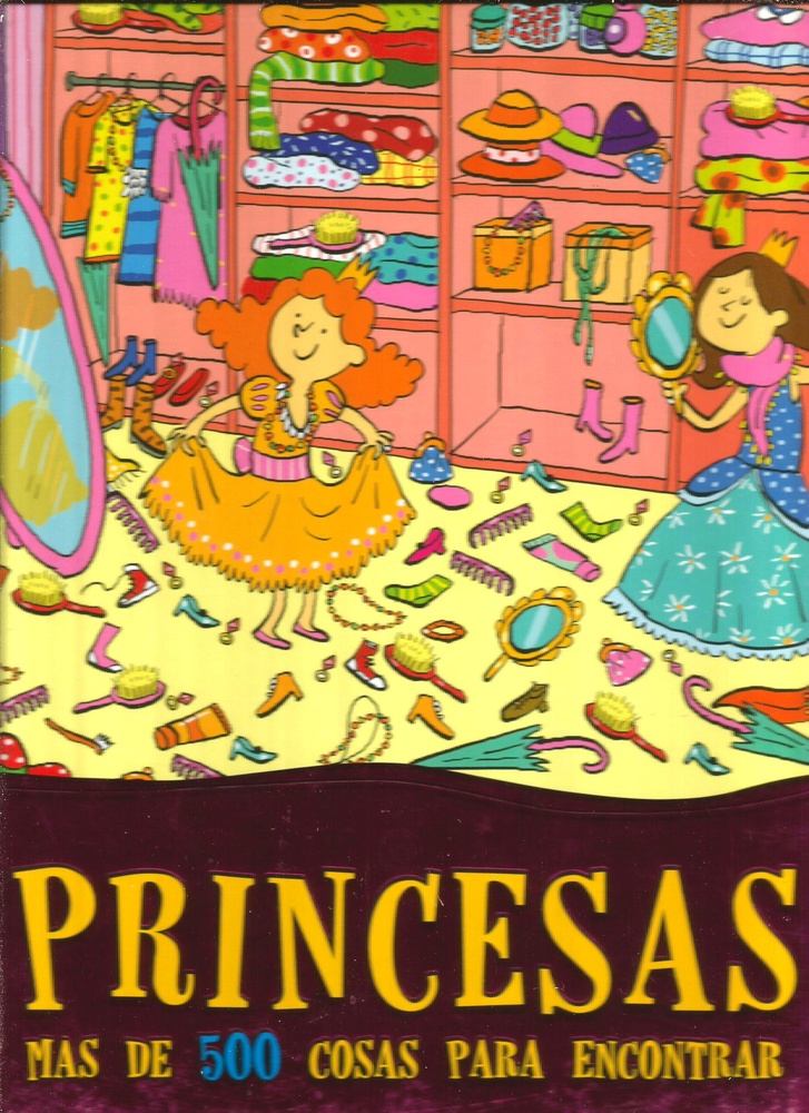 Princesas busca y encuentra mas de 500 cosas p/encontrar