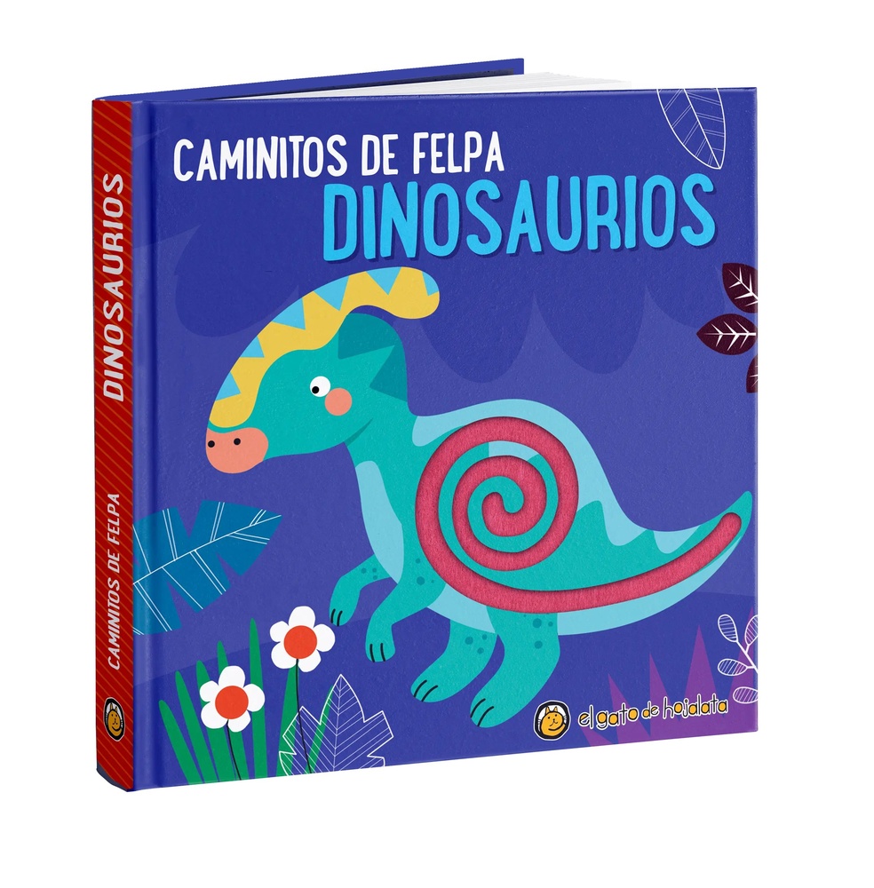 Caminitos de felpa dinosaurios