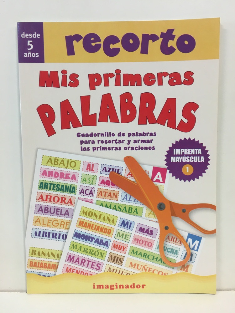 Recorto mis primeras palabras