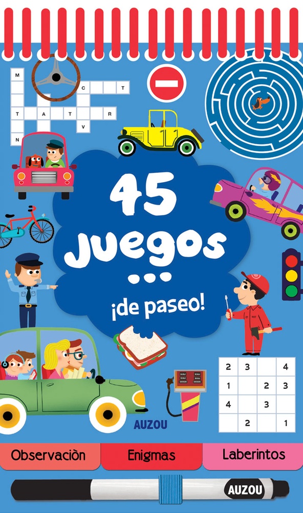 45 juegos...¡de paseo!
