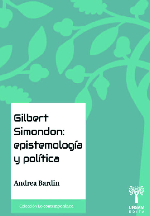 Gilbert Simondon: epistemologia y politica