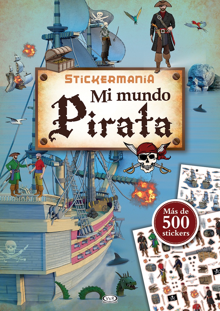 Stickermania. Mi mundo pirata