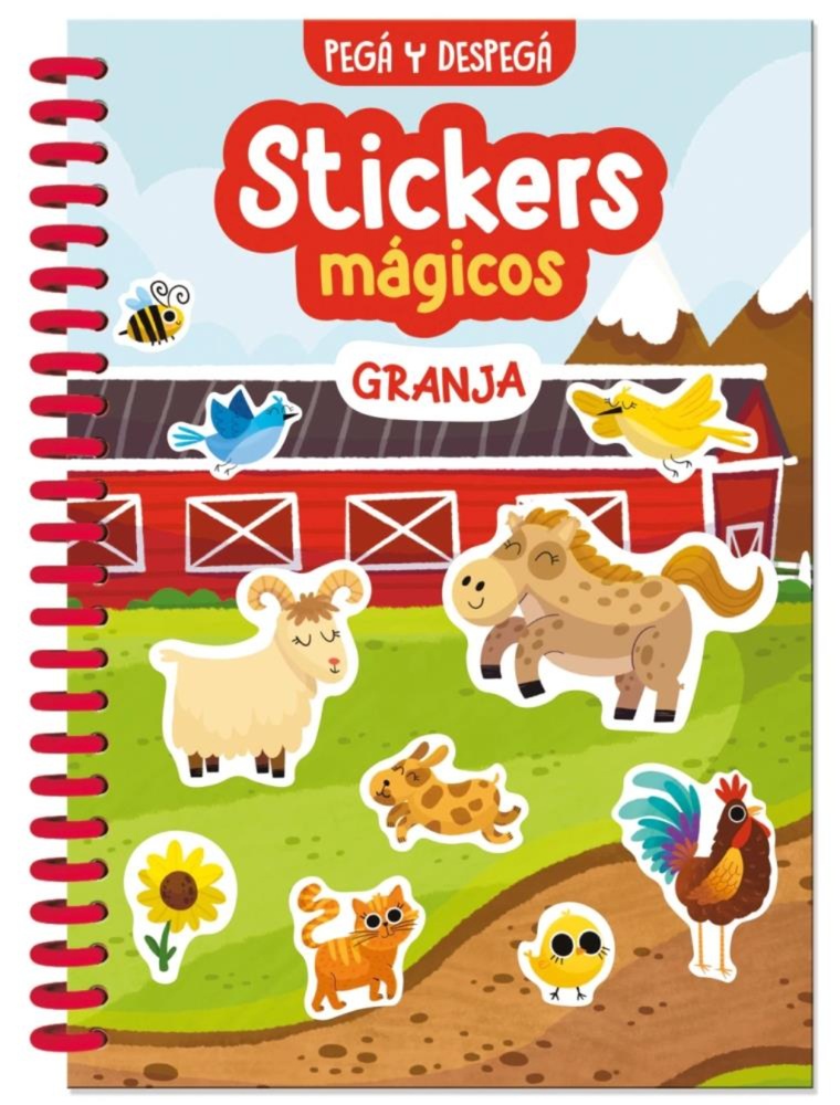Stickers mágicos granja