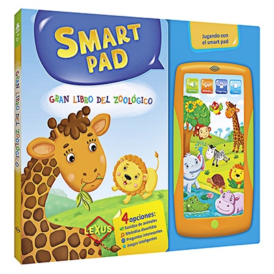 Gran libro zoologico datos + smart pad