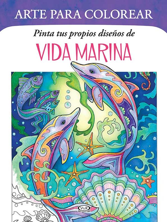 Arte para colorear, . Vida marina