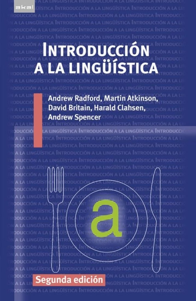 Introduccion a la linguistica