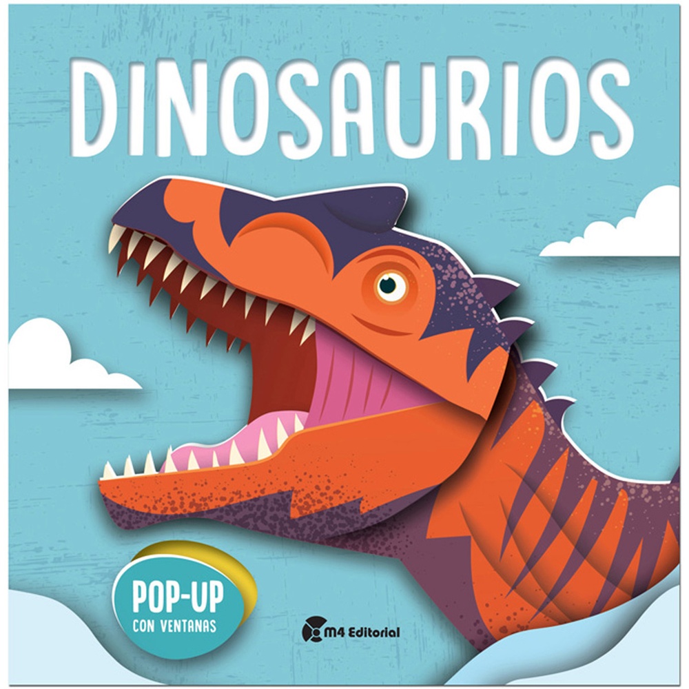 Dinosaurios Pop-up con ventanas