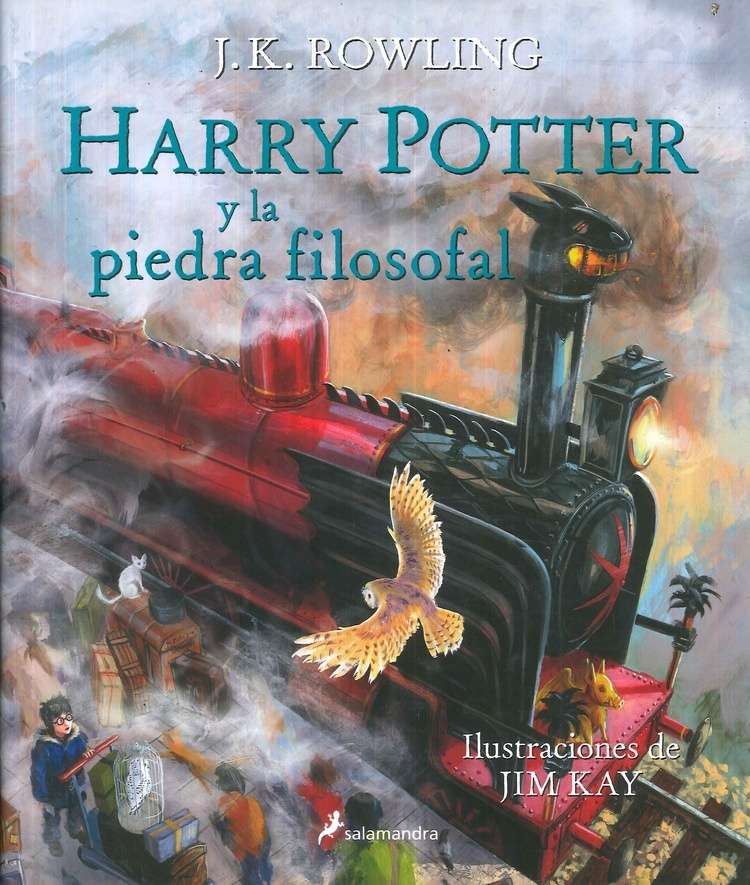 Harry Potter y la piedra filosofal ilustrado