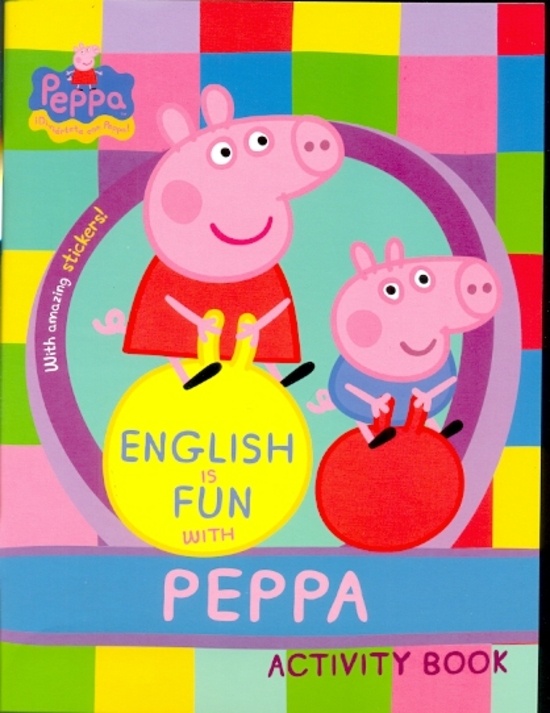 English is fun with Peppa