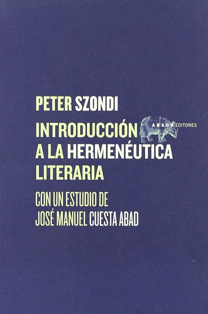 Introduccion a la hermeneutica literaria