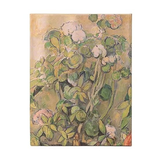 Macetas de terracota y flores de cézanne ultra-liso