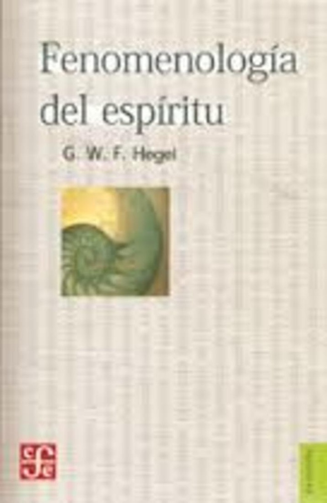 Fenomenologia del espiritu