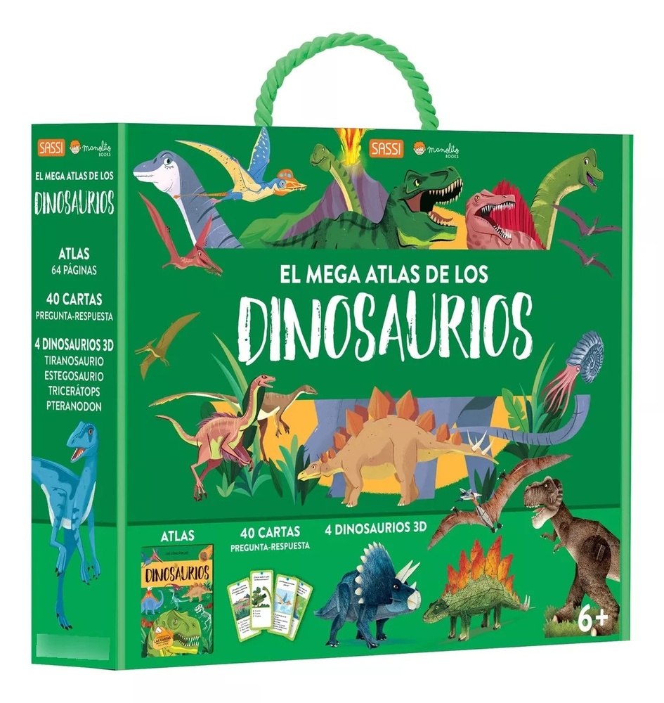 El mega atlas de los dinosaurios
