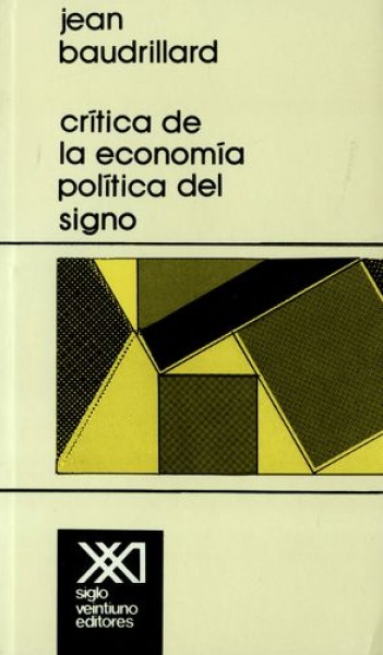 Crítica de la economía política del signo