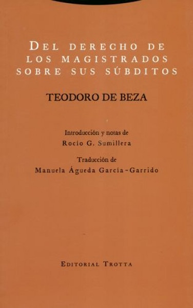 Del derecho de los magistrados sobre sus súbditos