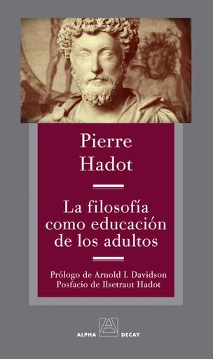 La filosofia como educación de los adultos
