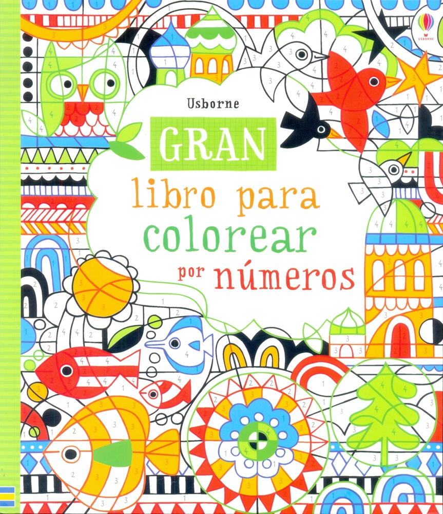 Gran libro para colorear por numeros